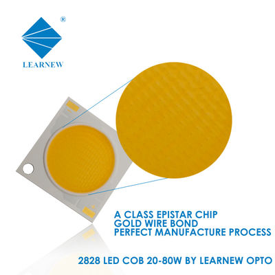 Süper Alüminyum 2828 Flip Chip COB LED Ra80 40W 50W Yüksek Güçlü LED Chip