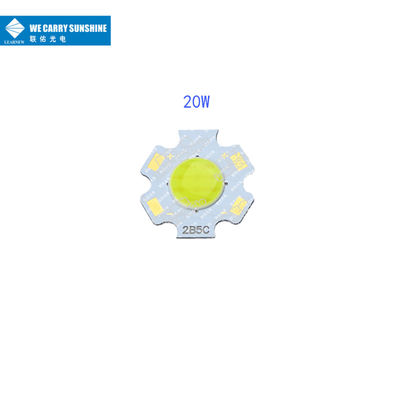 20w 30-34v Led Cob Chips 2011series Ayna Yüzeyi 120-140lm / w LED Mısır Işığı için