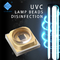 UVC Diyot 1W 3W 5W UV UVC LED Çip 265nm 270nm 280nm 80-120mW SMD 3535 UVC LED Çip