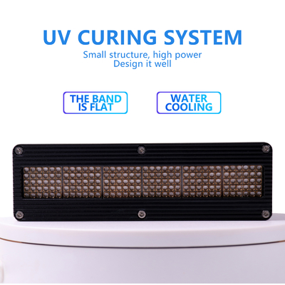 Yüksek Güçlü Kür Kullanımı İçin Ayarlanabilir Işık Yoğunluğu UV Kür Sistemi 1200W 395nm LED