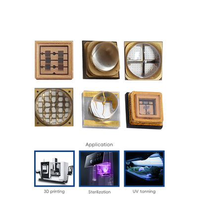 Özelleştirilebilir Yüksek Güçlü 0.5w UVC LED Chip SMD LED Chip Flip Chip 250-270nm 5-7V Endüstriyel Su Hava Dezenfeksiyonu için