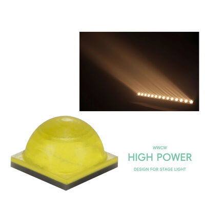 Yüksek Güçlü SMD5050 10W-18W DC6V/12V LED Diyot 2000LM 5.0*5.0mm 120 derece LED'ler Lamba Chips 2700k 3000k 4000k 5000k 6000k 6500k