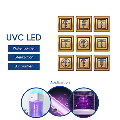 UV Led 270nm 3838 254nm UV Led Yüksek Güçlü UV UVC LED UV-C LED 265nm UVC LED 270nm UV-C LED 1W 3W