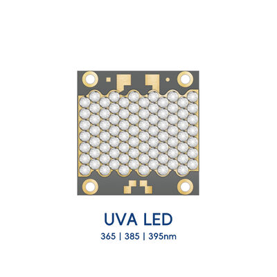200W Damla UV LED 3535 COB UVA LED 395nm 365nm UV LED'ler 38V Baskı Makinesi Kür UV COB Modül LED UV-A LED 385nm