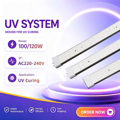 Yüksek verimlilikli eritemal UV bronzlama tüpü 365Nm Uva 370Nm Uvb Uzun ömür 10000 saat cıva içermeyen UV lambası 100W-120W