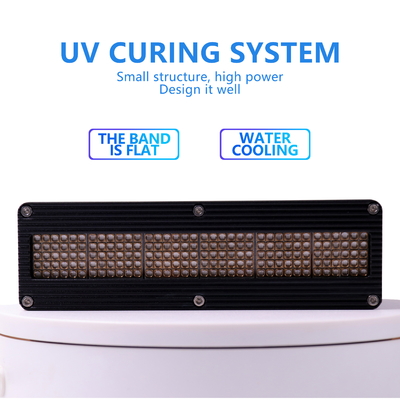 600 W UV LED Kür Lambası 365nm 385nm 395nm 405nm Yüksek Güçlü UV Mürekkep Tutkal 3D Baskı Kür Sistemi Özel Kür Lambası