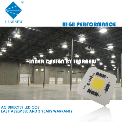 100W AC LED CHIP Tam Spektrum Beyaz 3000k 6000k Yüksek Cri AC COB LED Çip