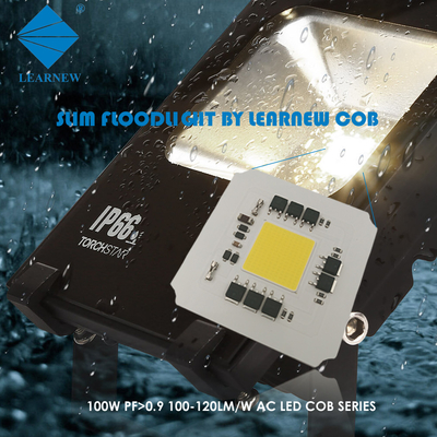 100W AC LED CHIP Tam Spektrum Beyaz 3000k 6000k Yüksek Cri AC COB LED Çip