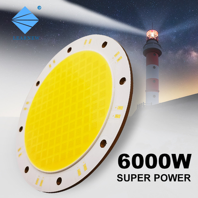 4000W 6000W Flip COB LED Çipler 2700-6500K 45-50V Dış Işıklandırma için