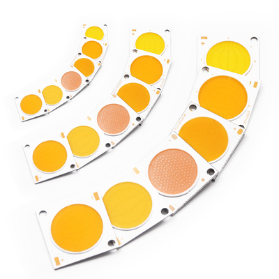 Yüksek Cri 1414 2828 3838 4046 6500k 36v Cob Led Çipler Yüksek yoğunluk için Alüminyum Bakır Altyapı
