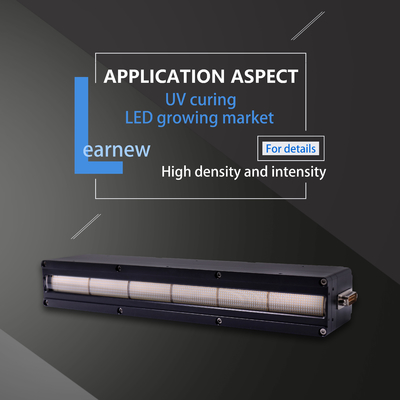 Özelleştirilmiş kür uv led lamba 395nm uv kürleme sistemi dijital düz yataklı led uv yazıcı için kurutma ekipmanları