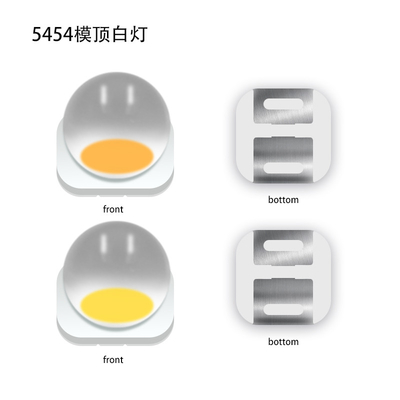 5454 5054 6064 SMD LED Çip 0.5w 1.5w 2.5w Tam Spektrum Rgbww Fotoğrafçılık Işığı / Manzara Işığı