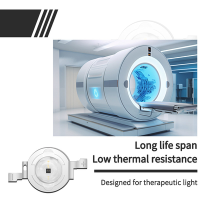 Toptan 2W 585-590nm 800-810nm LED Çip 950-1100mW 700mA 2.0-2.4V Terapötik Lamba için