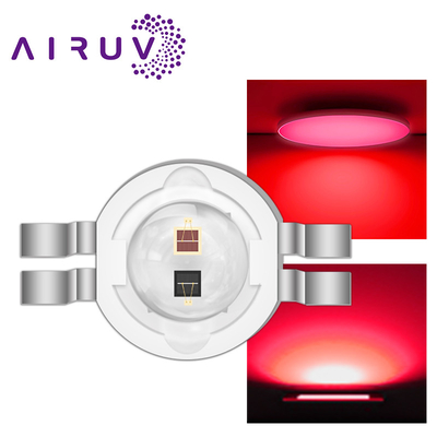 Kızılötesi LED Emitter 2w*2 Chip Ir Led 650-660nm Yüksek Güçlü R8.0mm Kızılötesi LED Diyot