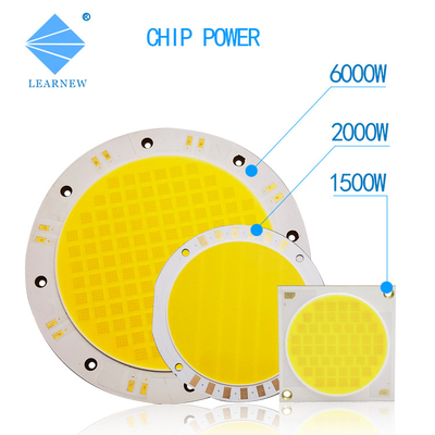 Super Alüminyum Flip COB LED Çipleri 1500-2000W 2700-6500K 45-50V Balıkçılık lambaları için