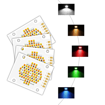 Beş Renkli Cob Chip 4050 180w Rgbwc Led Chip 21v 24v Fotoğrafçılık Işığı için