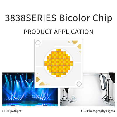 200W 200W COB LED Çip CRI95 Çift Renkli COB LED'ler ikili karartma CCT 2700K 6500K