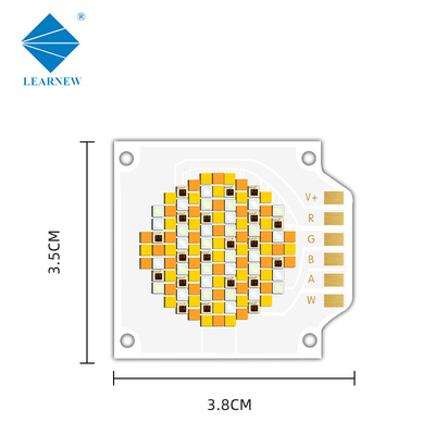 250W VF 24-26V Dimmable 5 Color RGBCW COB LED Çip Yüksek CRI 90RA ile Sahne Aydınlatması için