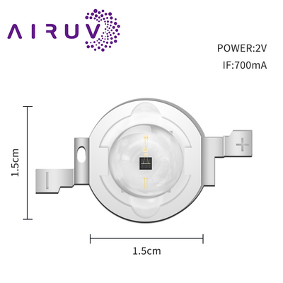 Yüksek Güçlü 2w Kızılötesi Diyot Çip Emitörü 940nm Optik Güç 950-1100mW VF 2.0-2.4V