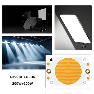 Özel 200w 4055 Çift Renkli Cob Led 200W 200W Güç ve Beyaz 2600k 6500k ile