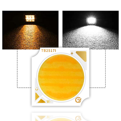 18W 25W Çift renkli COB LED Çip 2800k 6500k 1919 LED COB Düzenlenebilir Fotoğraf Lambası