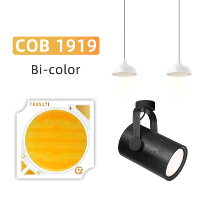 18W 25W Çift renkli COB LED Çip 2800k 6500k 1919 LED COB Düzenlenebilir Fotoğraf Lambası