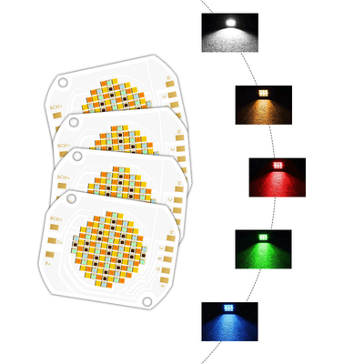 350W RGBWC COB LED Çip LM/W 90 Fotoğraf Işık Kaynağı için