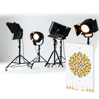 3856 SIZE Film Işıkları Sahne Işıkları 300W COB Chip CRI95 500W 2700K 6500K RGBCW RGBWW Döşenebilir CCT COB LED Fabrikası OEM ODM