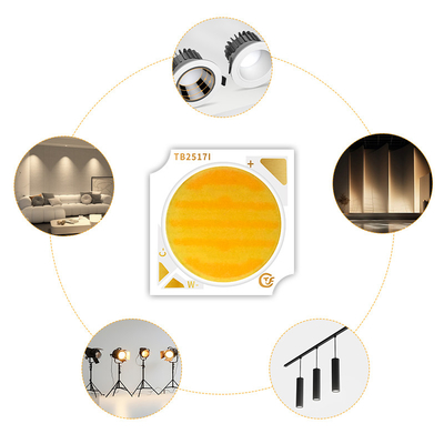 Çift Renkli COB LED Çipleri 1919 CCT 620nm/460nm/520nm ve VF 36-38V ile 18W 25W 30W