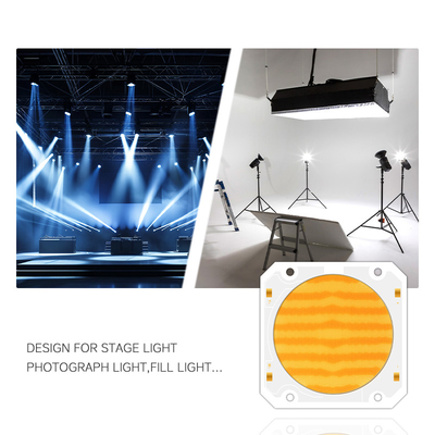 Yüksek Güçlü Bi Renkli 300W 6060 Flip Chip Özel Cob Led Chip Ticari Led Light Sahne Işığı