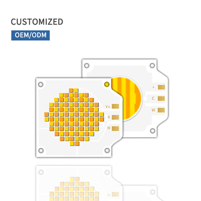 3838 SERIES Bi Renkli LED Çipler 50W+50W 200W+200W Yüksek Güçlü Çip 2700K 6500K Fotoğraf Işığı İçin