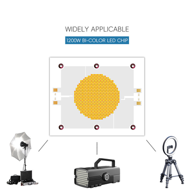 2700K 6500K Çift Renkli Yüksek Güçlü LED COB 1200W COB LED Fotoğraf ışığı