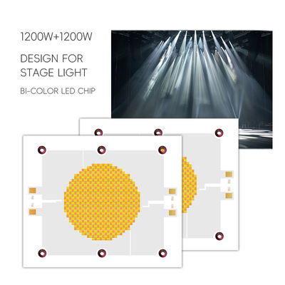 2700K 6500K Çift Renkli Yüksek Güçlü LED COB 1200W COB LED Fotoğraf ışığı