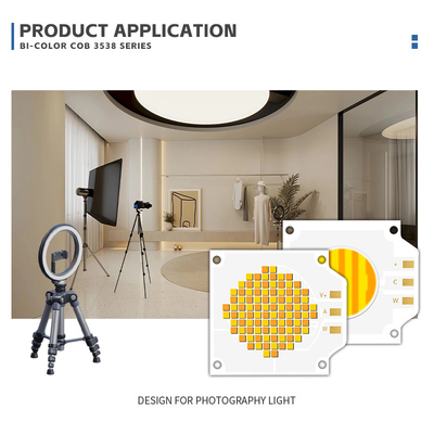 350w 200+200w Fotoğrafçılık Işığı LED Çip, CRI96 COB LED CHIP 2700-6500K 4000K sahne ışıkları için