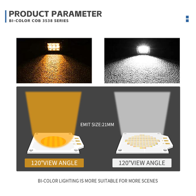 350w 200+200w Fotoğrafçılık Işığı LED Çip, CRI96 COB LED CHIP 2700-6500K 4000K sahne ışıkları için