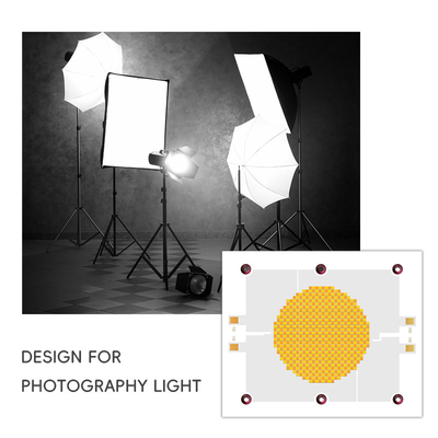 Yüksek Güçlü COB LED Çip Fotoğraf Lambası için 1200W Bi renk 2800k 6500k LED COB Çip