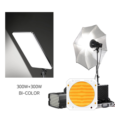 60*60 195-205V 300W 300W Çift CCT LED COB 200W 200W 90LM/W ve CCT 620nm/460nm/520nm/2700K/6500K ile çift renkli COB LED Çip