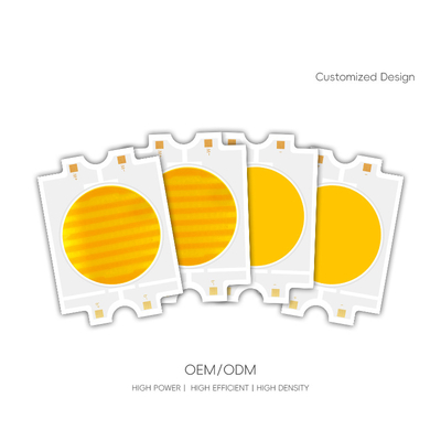 2700K+6500K 4055 CSP LED Cob Chip Düzenlenebilir Bi Renkli 100W 200W 300W COB LED Modülü CRI95