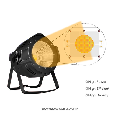2400W COB İki Renkli 2700K 6500K CCT Yüksek Güç 1200W+1200W COB 120mm*100mm LED Çip Modülü CRI 95+ Fotoğraf Aydınlatması