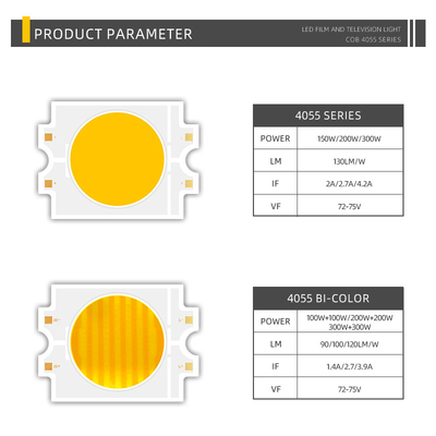 Yüksek Güçlü Lambalar LED Çipler COB RGB CCT 100W 200W COB LED RGB RGBW RGBCW LED Çip