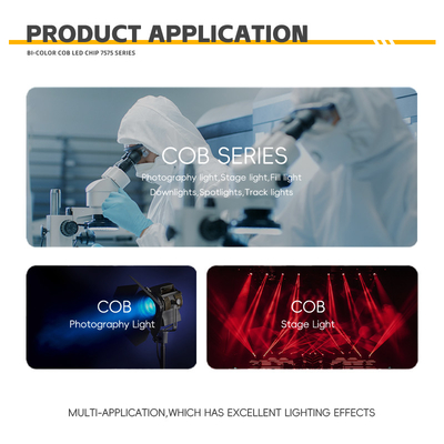 600W RGBWW Flip Chip Fabrikası Özelleştirme Yüksek Çıkışlı COB LED Çip