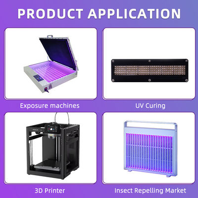 Customizable UV LED Chip with 5-Year Warranty 40000 Hours Lifespan and 3.0-48V Input Voltage for UV Curing