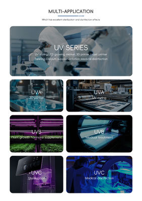 UVB LED Chip SMD3535 UV LED with 290nm 300nm 310nm Wavelength for Plant and Animal Supplement