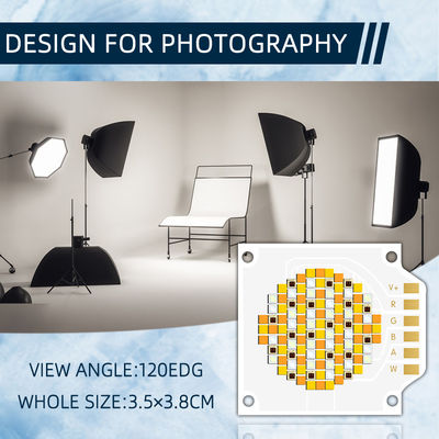 Yüksek Kaliteli RGBWW 3538 COB LED Çip, 2 Yıl Garanti, 24-26V Giriş Voltajı ve LED Sahne Işığı için 10000 Çalışma Saati