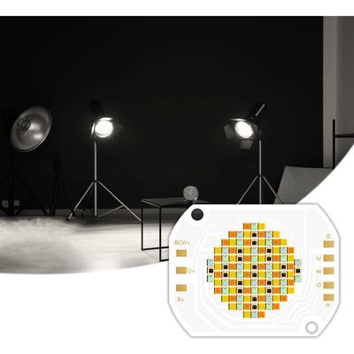 350W COB LED Çipi 2700K-6500K RGBCW Tam Renkli Ayarlanabilir, Sahne ve Fotoğraf Işıkları için 120° Görüş Açısı