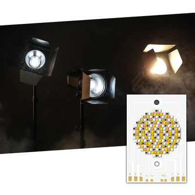 Yüksek Güçlü COB LED Çip 300W 500W RGBWW 38x56mm 110LM/W 2400K-7000K Ticari Aydınlatma İçin