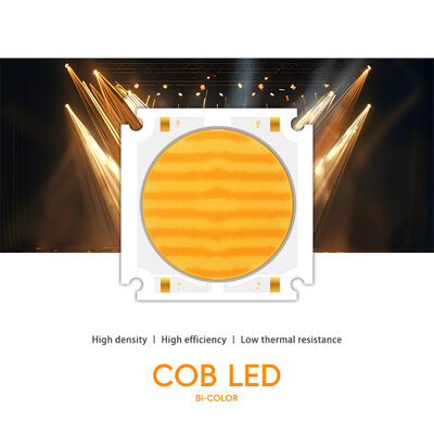 Toptan Yüksek Işık Verimliliği 300W+300W 5555 Çift Renkli Yüksek Güçlü COB LED Çipi Yüksek CRI 95 Beyaz COB Film Video Işığı için