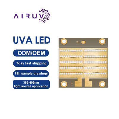 Learnew Opto 300W UVA 3535 Mürekkep Püskürtmeli Yazıcı Işığı Yüksek Yoğunluklu Düşük Isıl Direnç 365 385 395nm Dalga Boyu 34 38V VF