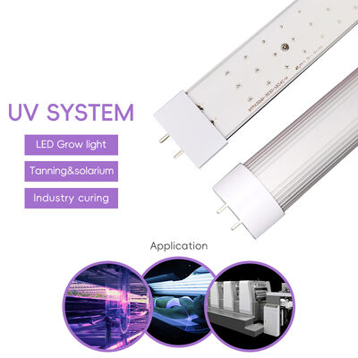 1.5M UV LED Tüp 365nm 370nm 100W 120W UV Tüp Lamba Tıbbi 1.7M AC Tasarım Solaryum UV LED Fototerapi Çözüm Uzmanı