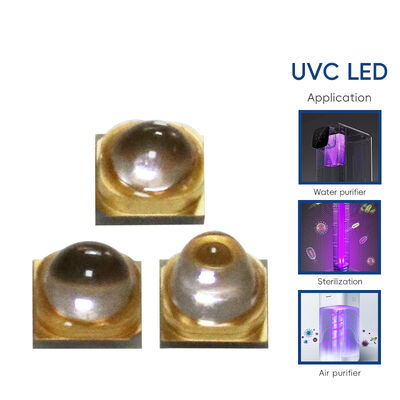 UV LED UV-C LED 3W 110mW 500mA Led 270nm 3838 275nm UV Leds Yüksek Güçlü UV UVC LED UV-C LED 265nm UVC